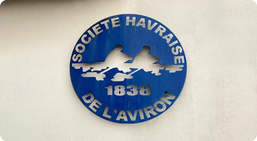 société havraise aviron le havre club logo informations pratiques